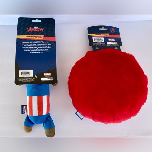 NWT - Dog Toys, Marvel Avengers, Set of 2 - Picture 2 of 2